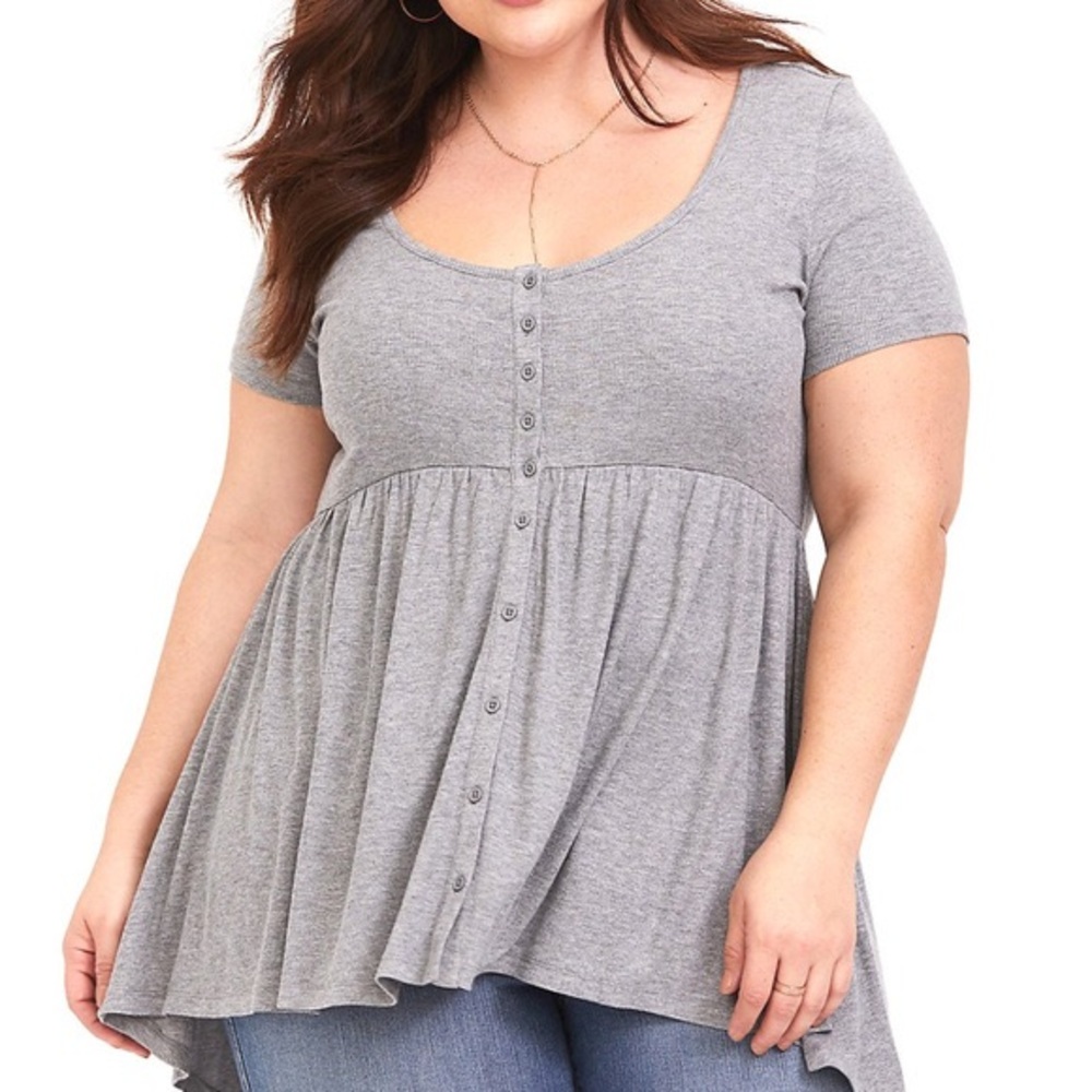 Torrid size 4 babydoll shirt